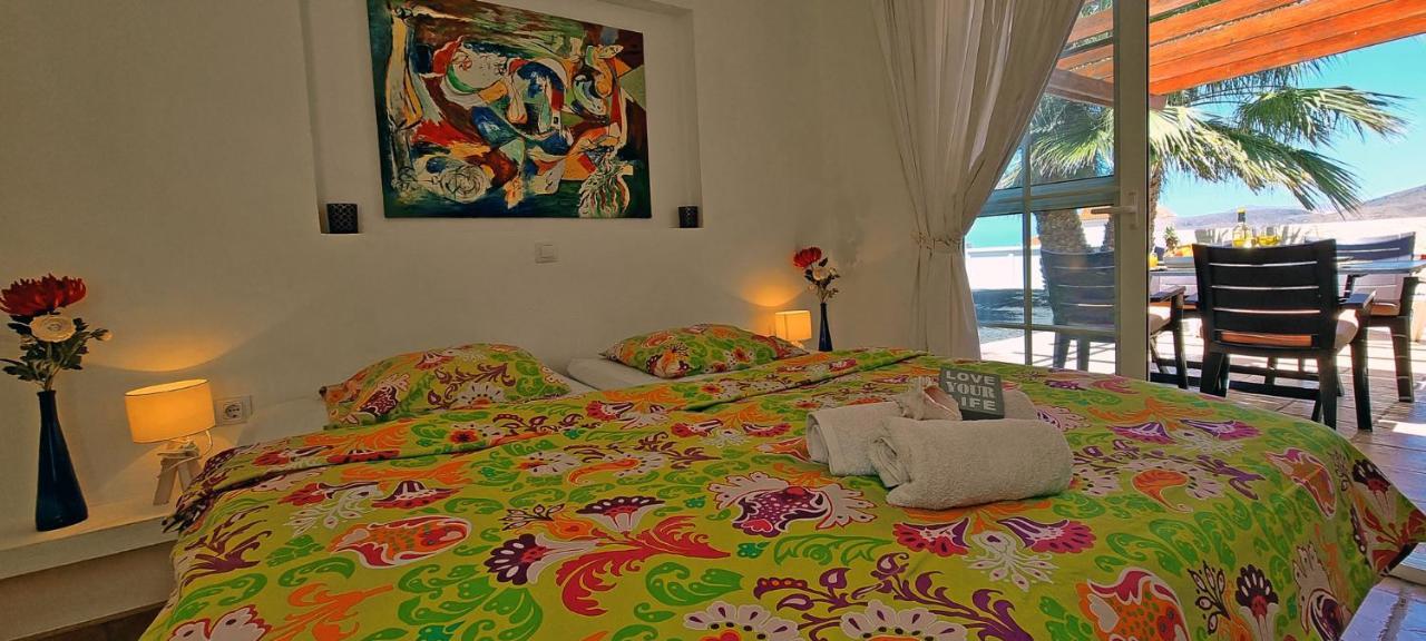 Ferienhaus Casa Oasis - La Pared - Garten - Meerblick ภายนอก รูปภาพ