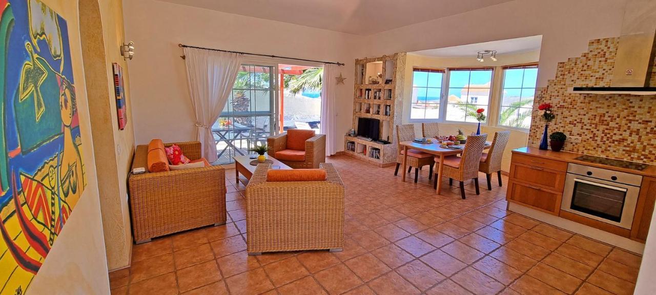 Ferienhaus Casa Oasis - La Pared - Garten - Meerblick ภายนอก รูปภาพ